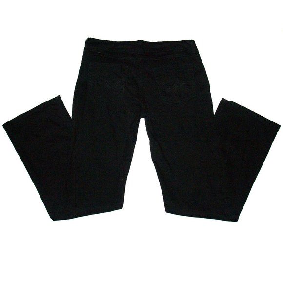 Classic Wrangler Black Mid-Rise Bootcut Denim / Jean - 09MWZBK -  34X32 - Picture 10 of 13